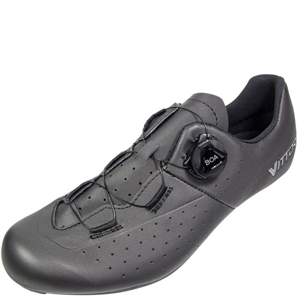 NEW VITTORIA unisex alise performance road cycling shoes in black